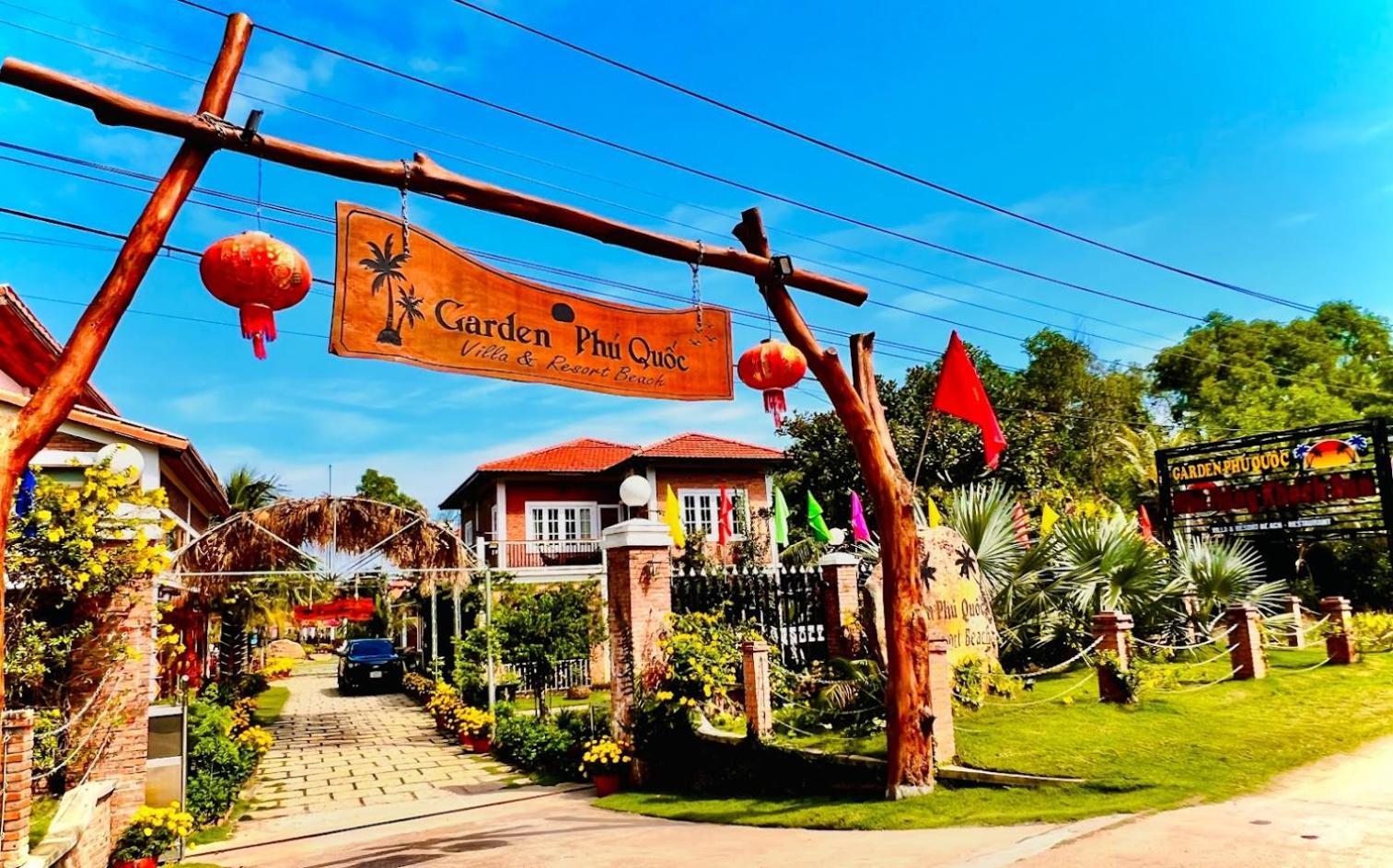 Garden Phu Quoc Hotel ภายนอก รูปภาพ